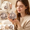 thumbnail image 5 of Adorable Lamb Stuffed Animal with Fluffy Fleece, Cute Sheep Plush for Car Mirror Decor and Handbag Charm, Christmas Gift & Easter Basket Stuffer, 5 of 6