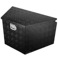 thumbnail image 1 of KFFKFF Trailer Storage Box,Constructed from Diamond Plate Aluminum Alloy,Robust Trailer Box Organizer with Lock and Keys, Multipurpose Tongue Box for Pickup Truck, RV, Trailer, Dimensions 33"x19"x18", 1 of 9