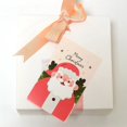 thumbnail image 2 of 10-50 piezas, tarjeta de regalo de Feliz Navidad, tarjeta de felicitación, pegatina de árbol de Navidad, diseño lindo, Año Nuevo 2022. Sin sobre, 2 of 4