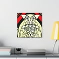 thumbnail image 6 of Piglet in a Gown - Canvas, 6 of 25
