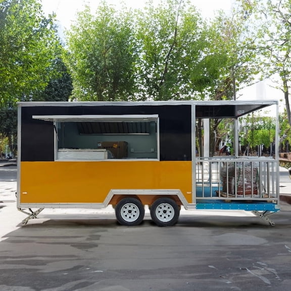 BELYOO Outdoor Food Service Equipment for Commercial Use | Stainless Steel Cart