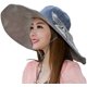 thumbnail image 1 of Sombrero de sol para mujer, plegable, reversible, con protección solar UV, ala ancha, gorra de playa de verano MFZFUKR WMZL-1353-1, 1 of 3