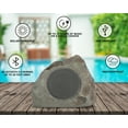 thumbnail image 3 of Homewell Outdoor Rock Speaker Solar-Powered Wireless Bluetooth 5.0 Portable Speaker Weatherproof for Patio, Pool, Deck, Yard, Garden and Home (1-Pack, Dark Grey), 3 of 9