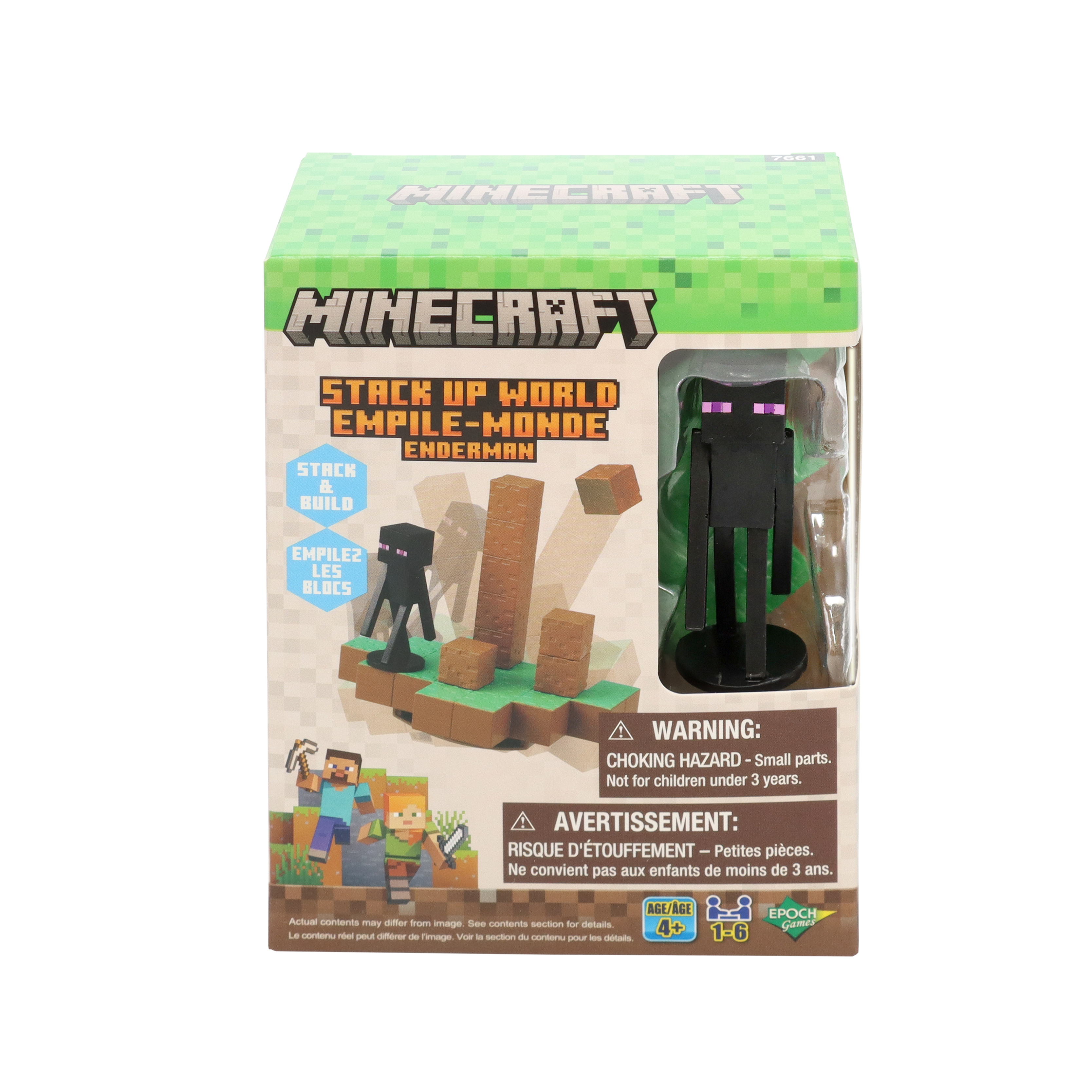 EPOCH Games Minecraft Balancing World Volume 3, Tabletop Skill and Action Game, Ages 4+