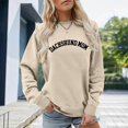 thumbnail image 2 of Arlun Women's Letter Printed Sweatshirts Dachshund Mom Crewneck Loose Fit Pullovers for Dog Lover Long Sleeve Drop Shoulder Soft Comfortable Street Style Tops Beige XXL, 2 of 4