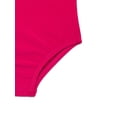 thumbnail image 3 of Wonder Nation Toddler Girls One Piece Swimsuit with Flower Appliques, Sizes 12M-5T, 3 of 3