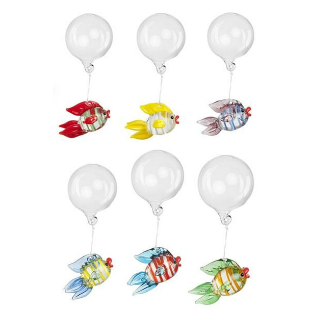 Floating Glass Bubble Fish Glass Designs
