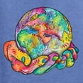 thumbnail image 6 of Wild Bobby Rainbow Painted I've Got The Whole World Dean Russo Design Inspirational/Christian Men Tee, Vintage Heather Blue, XX-Large, 6 of 6