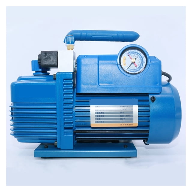 Pompe à Vide 2L V-i140SV Nouveau Réfrigérant R410A Modèle de Réparation de Climatisation 2Pa 250W 7.2m3/h avec Électrovanne, Largement Utilisation