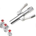 thumbnail image 4 of Grease Coupler Nozzle High Pressure Double Handle Lock Clamp Type Grease Nozzle Factory Supply, 4 of 4