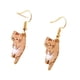 thumbnail image 5 of Lindos pendientes con forma de gancho para la oreja de gatito, textura fresca y dulce, sencillos pendientes de gato de dibujos animados, fáciles de usar, material de calidad, estilo, 5 of 5