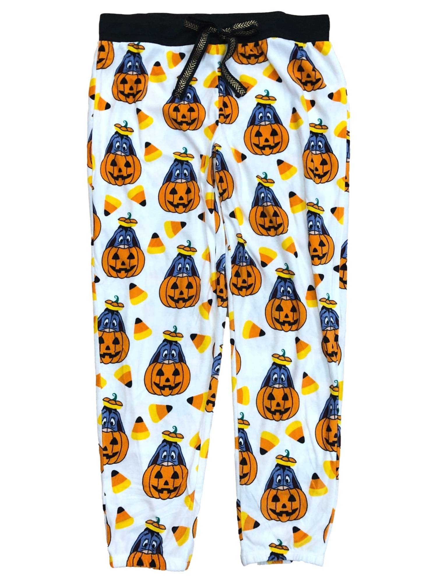 Disney Womens White Fleece Eeyore 