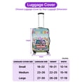 thumbnail image 5 of Happy Easter Great Dane American Flag Truck Bunny Ears Travel Luggage Cover Danes Dog Lover Gifts Suitcase Dust Protective Decor - 03001, 5 of 5