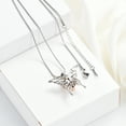 thumbnail image 6 of Butterfly with Heart Urn Cremation Urn Pendants with Chain Urn Necklace for Ashes of Loved One, 6 of 7