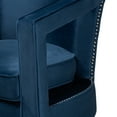 thumbnail image 6 of Baxton Studio Neville Tub Chair, Navy Blue and Gold, 6 of 9