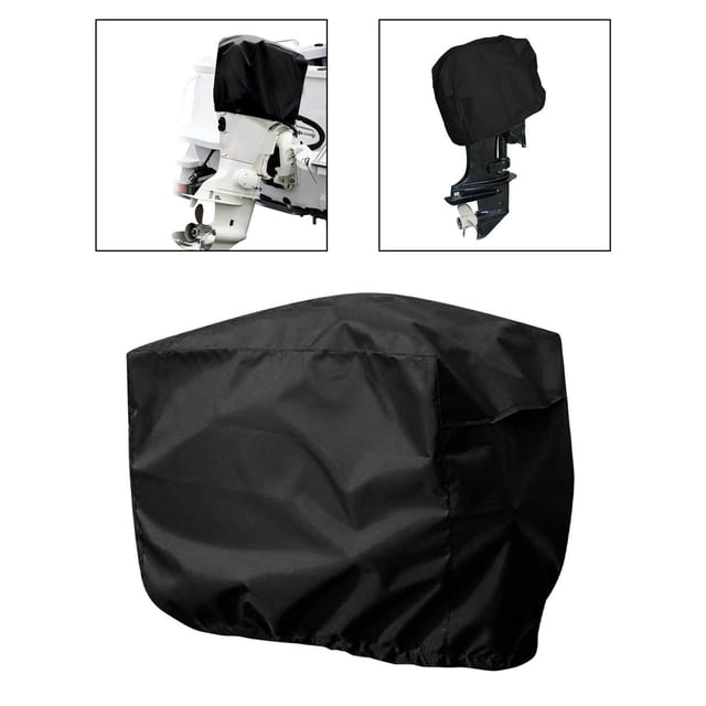 Boat Full Outboard Engine Cover Motor Cover Marine Anti Protection Motor Sunlight Anti Wind 15HP