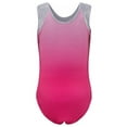 thumbnail image 3 of 3-14Y Sleeveless Shiny Gymnastics Sport Training Dancewear Ballet Leotards For Little Girls, 3 of 4
