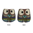 thumbnail image 3 of Daiia Boho Owl Pattern Women's 2 in 1 Running Shorts - Lightweight Athletic Workout Gym Yoga Shorts Liner with Phone Pockets-XX-Large, 3 of 7