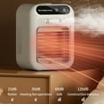 thumbnail image 2 of Space Heater with Humidifier Household Heater Fan for Home Indoor Use Office, 2 of 9