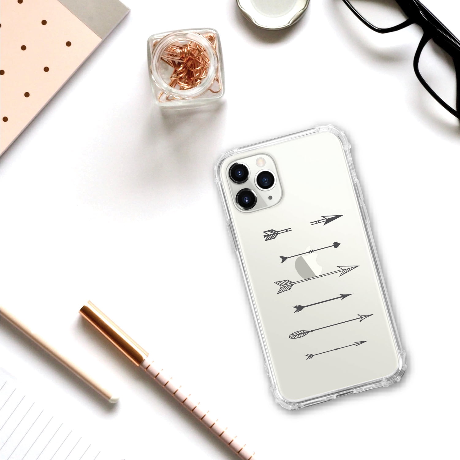 OTM Essentials iPhone 11 Pro Phone Case, Shooting Arrows Grey