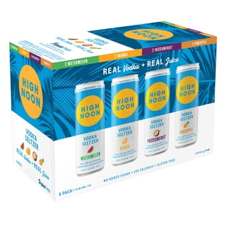 High Noon Vodka Hard Seltzer Endzone Pack, 8 cans, 12 fl oz