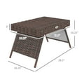 thumbnail image 3 of PE wicker construction - UV-resistant - Courtyard and patio - Save time on setup, 3 of 5