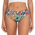 thumbnail image 1 of Fotbe Cute Nautical Calzones Estampados para Mujer – Ropa Interior de Algodón, Cómoda, Suave y Elástica-4X-Large, 1 of 6