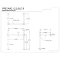 thumbnail image 5 of Kingston Brass VPB33087 Stainless Steel Console Sink Legs in Brushed Brass, 5 of 7