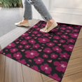thumbnail image 4 of Pioneer Flower Floral Print Pattern Door Rugs,Washable Non Slip Door Mats Indoor,Decorative Door Mats,Entry Mat Indoor for Entrance,Bedroom,Kitchen,Bathroom,17"x30", 4 of 6