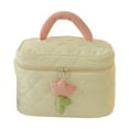 thumbnail image 2 of Neceser de moda Estuche de almacenamiento Bolsos con cremallera Bolsos Flores de Bolsa de cosméticos para mujeres y niñas Accesorios beige Colco Neceser, 2 of 8