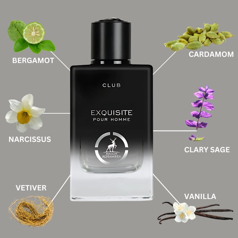 Maison Alhambra Men's Exquisite Club EDP Spray 3.4 oz - Walmart.com