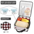 thumbnail image 4 of Team Sports Lunch Box Gift Set - Insulated Cooler Bag for Baseball, Football, Basketball, Volleyball Fans - Personalized Team Meal Tote Idea, 4 of 6