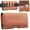 brown, variant on Xils Horizontal Leather Cell Phone Holster Belt Clip Case, Magnetic Closure Phone Pouch with Card Slots, Compatible with iPhone Samsung Galaxy 6.7 Inch Phones