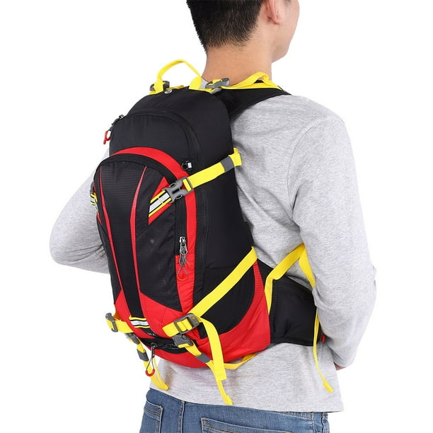 Anmeilu 20L Sports Bag Waterproof Nylon Camping Climbing Outdoor Hiking Cycling Backpack Red