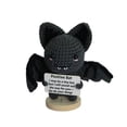 thumbnail image 6 of Fall Decor Halloween Decorations Skeleton Bat Pumpkin Figure, Halloween Decor Knitted Hollow Doll Ornament for Party Display, Spooky Seasonal Decoration for Tabletop Display,Halloween Theme Decor, 6 of 6