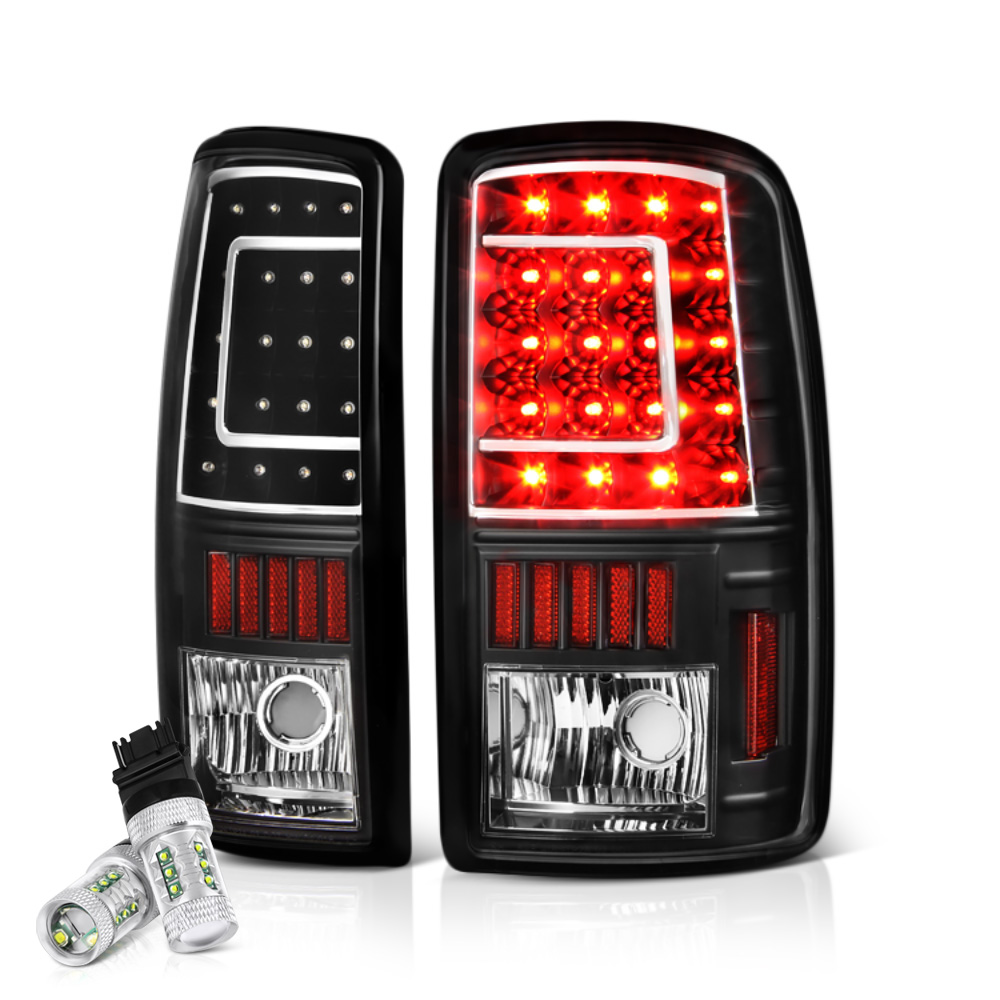 VIPMOTOZ CShape LED Tail Light Lamp Assembly For 20002006 Chevy Tahoe