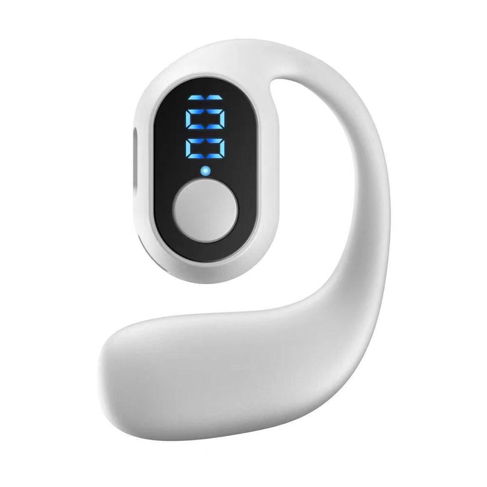 SharkTRUE OpenEar Conduction Headphones with ENC Noise Reduction for RunningCycling