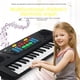 thumbnail image 4 of Juguete educativo de educación temprana para niños con micrófono, órgano electrónico de 37 teclas, simulación de enseñanza de música para niñas, piano, iluminación, 4 of 6