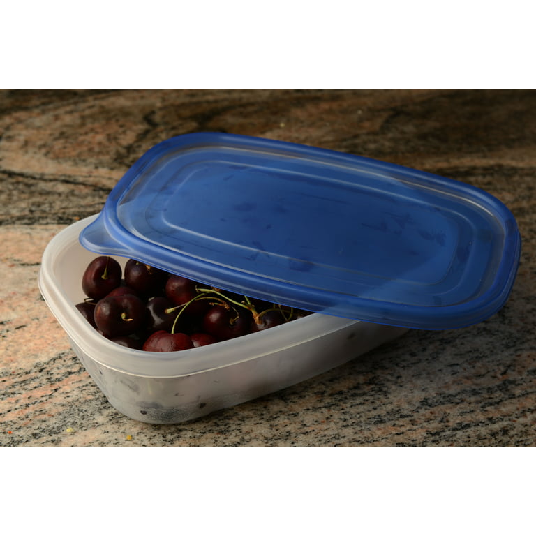 45 PACK] 64oz Rectangular Oblong Plastic Reusable Storage Containers with  Snap On Lids - Airtight Stackable Reusable Plastic Food Storage,  Leak-Proof, Meal Prep, Lunch, Togo, BPA-Free 