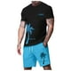 thumbnail image 1 of Playeras Negras Para Hombre Algodon, Camiseta De Manga Corta Con Cuello Redondo Y Estampado A La Moda Para Niñas Y Niños, Camiseta Holgada De Verano, Camisetas Casuales, 1 of 5