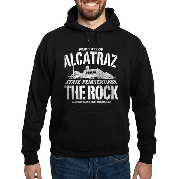 CafePress - PROPERTY OF ALCATRAZ Hoodie (Dark) - Pullover Hoodie, Classic, Comfortable Hooded Sweatshirt