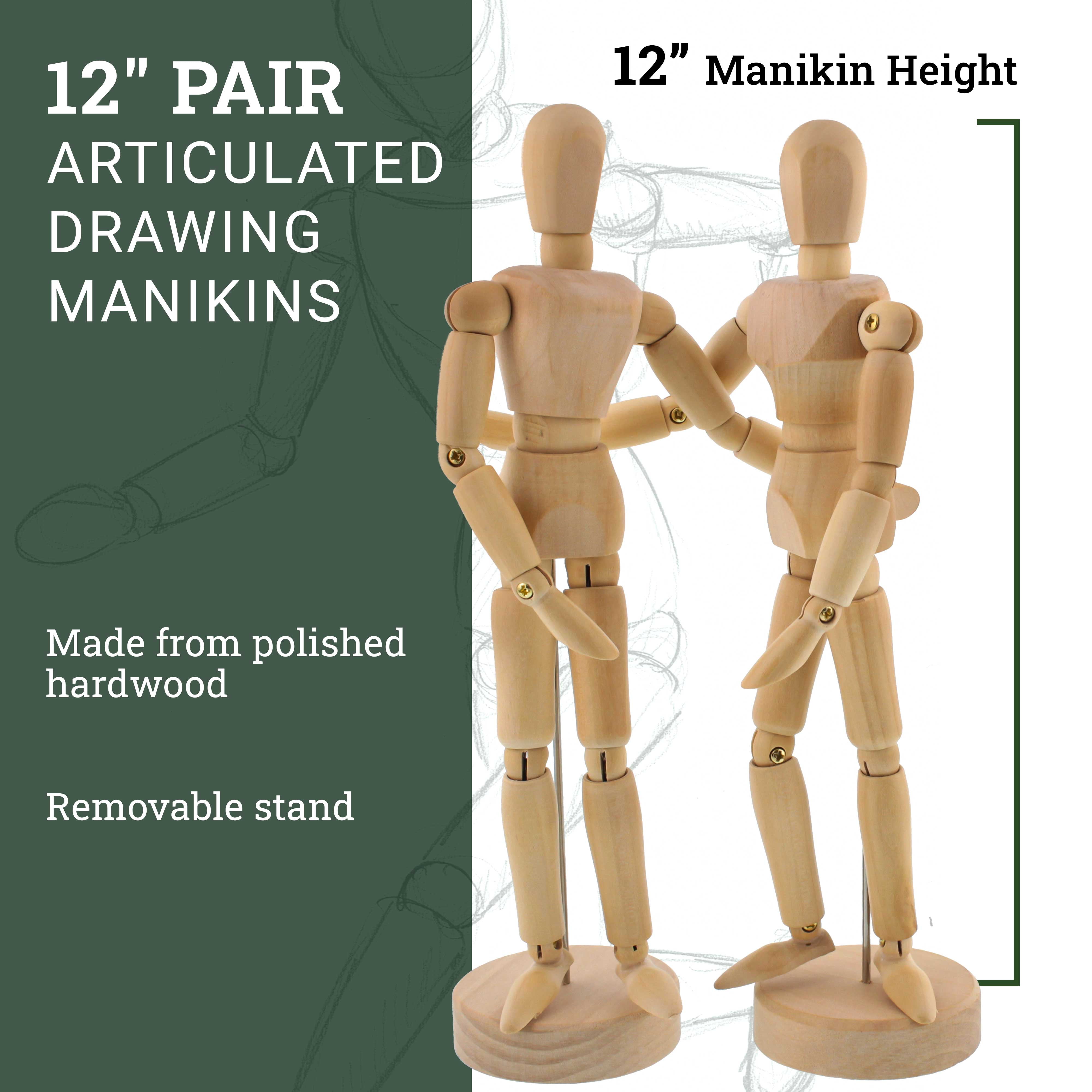 Pro Art Mannequin All In One Drawing Set - 11 Piece