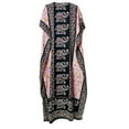 thumbnail image 2 of Starculture Black-Long-Kaftan-dress-Hippy-Boho-Maxi-Plus-Size-Women-Caftan-Tunic-Night Dress, 2 of 3
