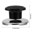 thumbnail image 2 of 4pcs Whistling Kettle Cover Knob Replacement Boil Water Kettle Lid Handle, 2 of 3