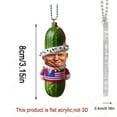 President Donald Trump Ornament 47th President of The United States Inauguration Day 2025