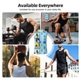 thumbnail image 7 of Xecao French Bulldog Dog in a Bathtub Print Men's Tank Top: Sleek Sleeveless Tee for Casual Sports and Beach Occasions-Large, 7 of 7