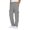k103-Light Gray1, variant on LIIPEE Men Casual Pants Solid Color Wide Straight Leg Ankle Length Pants Male Workout High Waisted Joggers Pants With Pockets Comfortable Soft Breathable Pants,Black,L