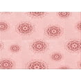 thumbnail image 1 of Ahgly Company Machine Washable Indoor Rectangle Transitional Pastel Red Pink Area Rugs, 7' x 10', 1 of 7