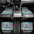 thumbnail image 7 of Naloa Swimming Bulldog Car Foot Mat Set of 4 Pieces - Universal Floor Liner Neoprene Full Set Floor Mats for Cars Trucks SUV, 7 of 7