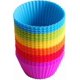thumbnail image 1 of Silicone Cake Molds. For Muffins, Cupcakes And Cupcakes. Set Of 24 Reusable Molds, 1 of 5